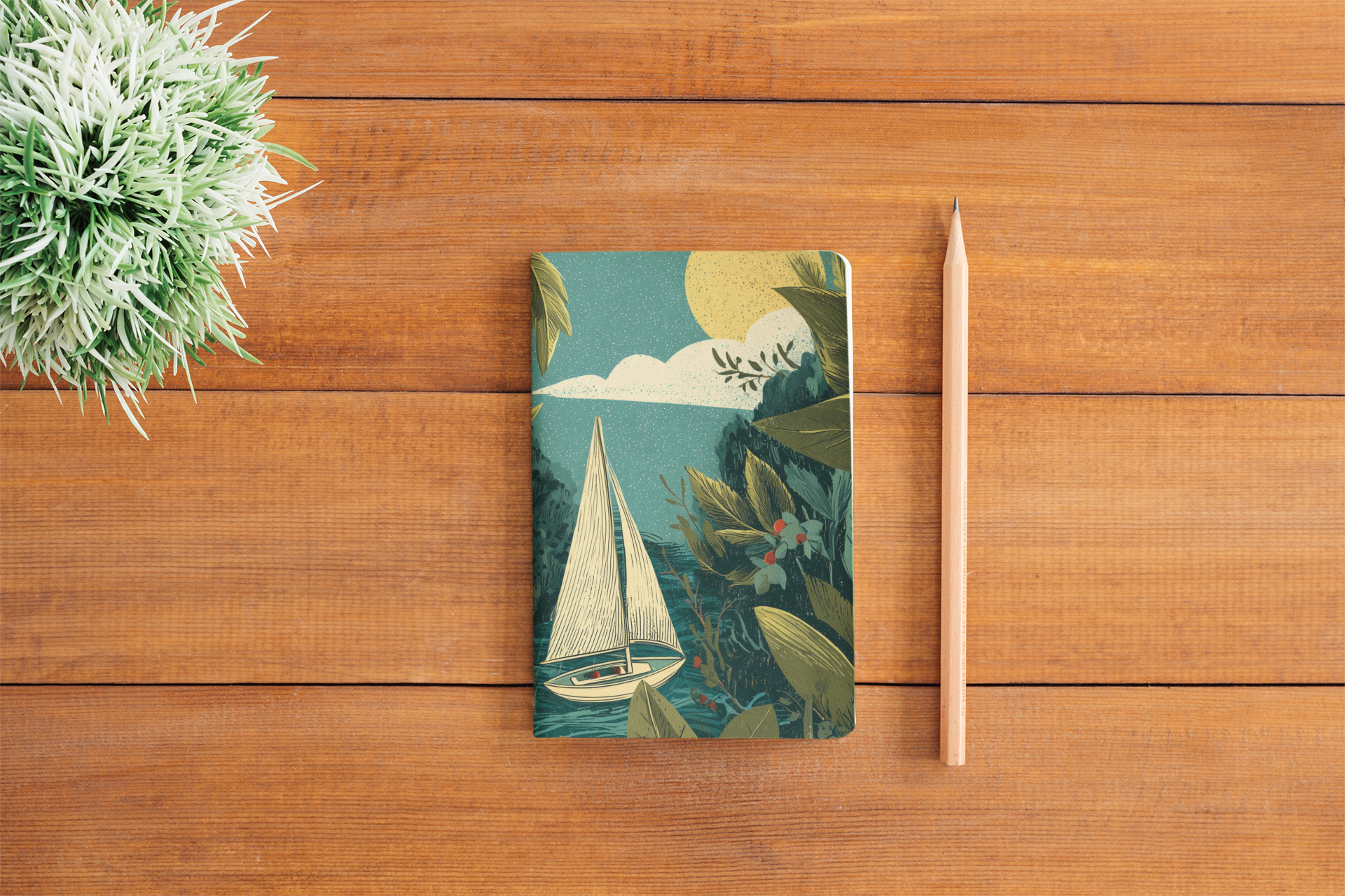 Hardcover Journal "Tropical Passage" - Wilderness Whisper No. 76