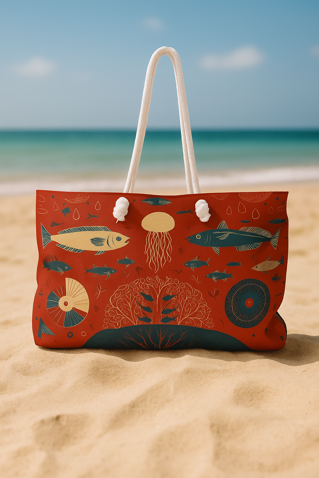 Weekender Bag "Symbols of the Sea" - Below & Beyond No. 14